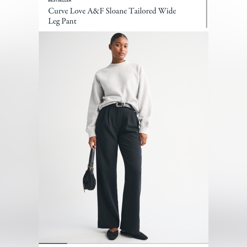 Abercrombie & Fitch Curve Love Tailored Pant